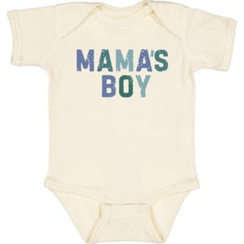Mama's Boy Multi Short Sleeve Bodysuit, 6-12M