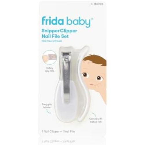 Frida Nail Clippers, File & Buffer for Newborns and Up