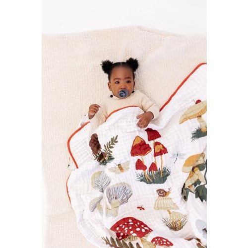 CLEMENTINE KIDS Reversible Quilts (Mushroom)