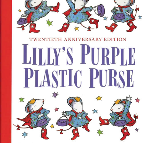 Lilly's Purple Plastic Purse