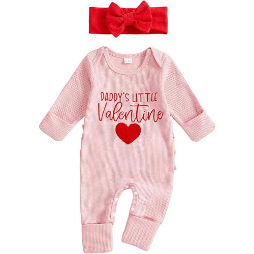 Adobabirl My First 4th of July Baby Girl Outfit Newborn American Flag Onesie Embroidery Ruffle Romper Fourth of July Outfit