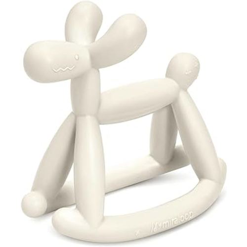 Teething Toy for Baby, Milk White