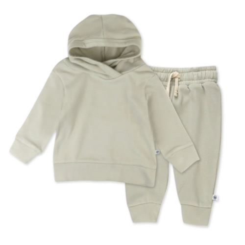 2-Piece Light Weight Hoodie & Sweatpant Set | Honest Baby Clothing
