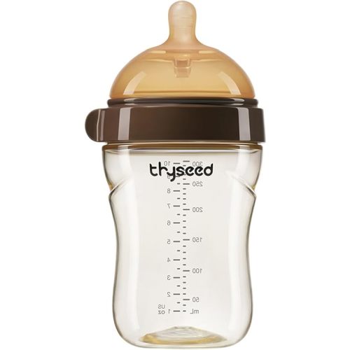 PPSU Natural Breast-Like Bottle with Nipple(0-3 Months),10oz,1pack