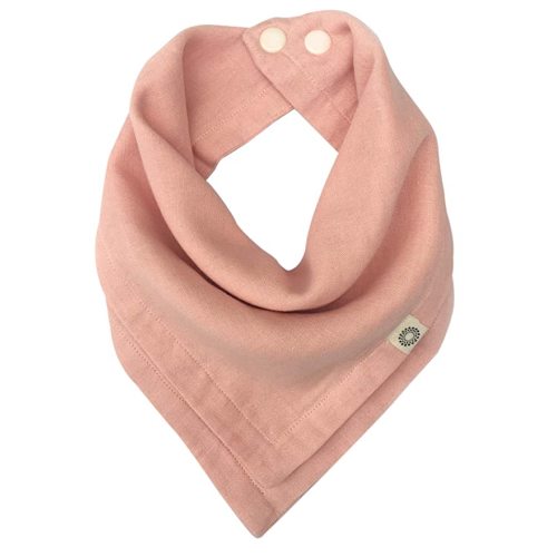 Kishu Baby Indi - Premium GOTS Certified Organic Bandana Scarf Bib, Dual Layer, 4-Way Reversible Baby Bandana Bib, Muslin Baby Bibs for Boys or Girls