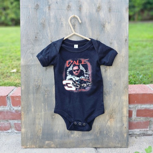Dale Earnhardt #3 NASCAR Baby One piece bodysuit