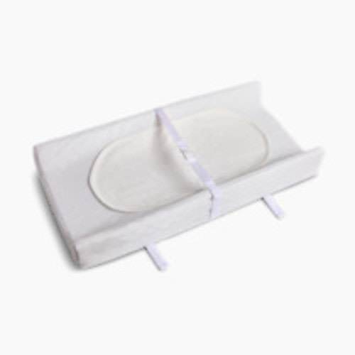 Sprucely 2-Sided Waterproof Changing Pad + Reusable Liner - White