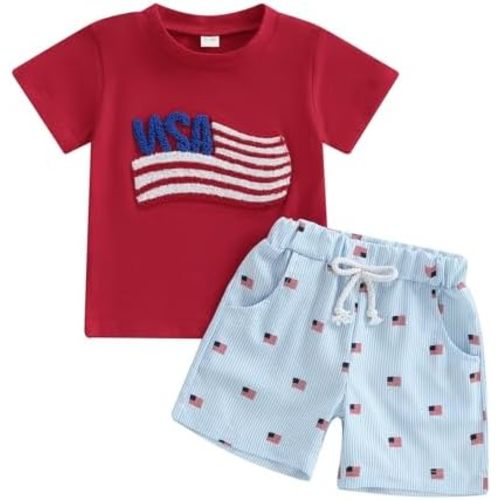 BemeyourBBs Toddler Baby Boy Summer Clothes Funny Letter T Shirt Elastic Waist Pockets Shorts Set 2 Piece Outfit