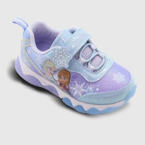 Toddler Disney Frozen Athletic Sneakers - Purple/Blue 9T