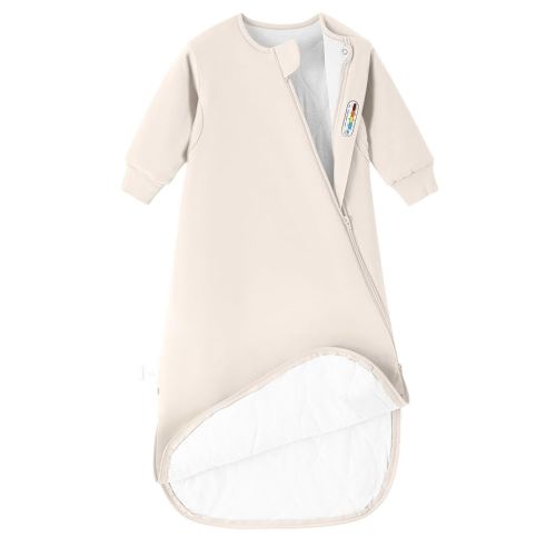 Unisex Sleeping Bag for Babies and Toddlers 2.5 Tog Sleep Sack 0-6Months, Long Sleeve Sleep Sack, Wearable Blanket Baby,One piece with sleeves,Gifts for Baby