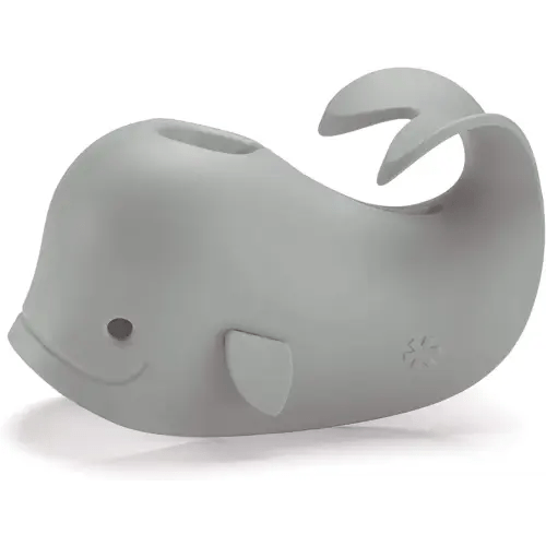 Skip Hop Baby Bath Spout Cover, Universal Fit, Moby, Grey