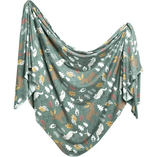 Copper Pearl Large Premium Knit Baby Swaddle Receiving Blanket Atwood