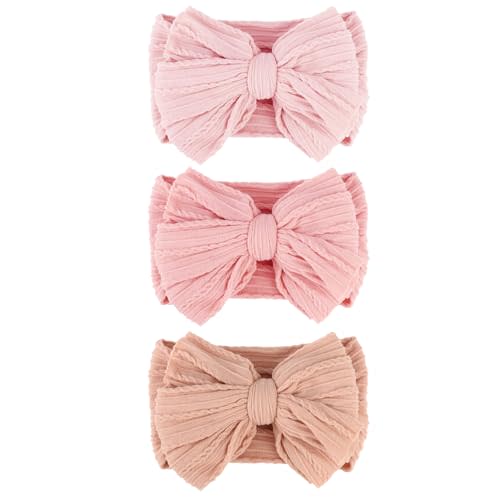 Baby Bows Headbands Nylon Baby Girl Headbands Soft Handmade Hairbands Toddler Hair Accessories for Girls Baby Newborn Infant Kids