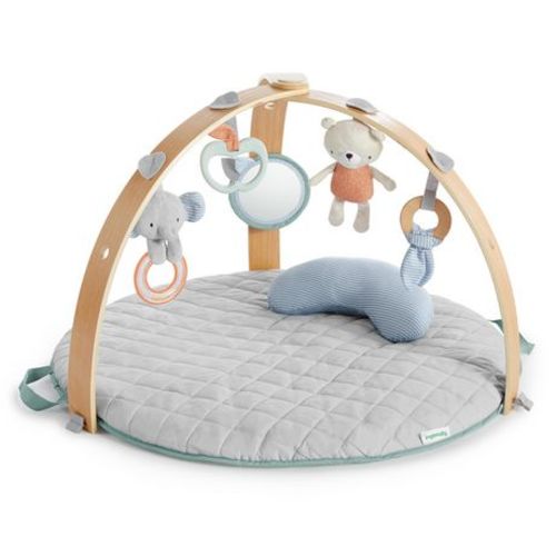 Ingenuity™ - Newborn, Baby - Cozy Spot™ Reversible Duvet Activity Gym - Loamy™