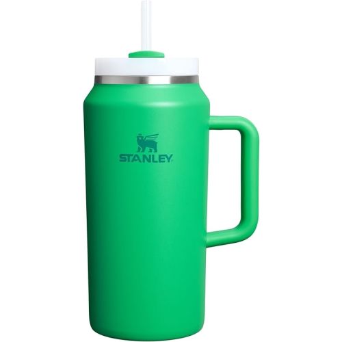 Stanley Quencher H2.0 Tumbler with Handle & Straw 64 oz | Flowstate 3-Position Lid | Large Capacity for Travel & Sports | Insulated Stainless Steel Cup | BPA-Free | Meadow