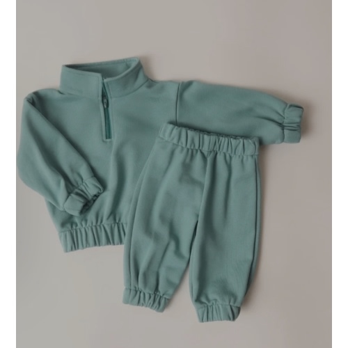 Birch Zip Set in Teal – Winnie + Crew