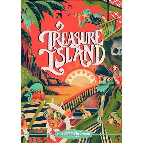 Classic Starts®: Treasure Island Hardcover – June 20, 2023