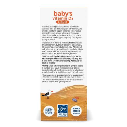 Baby's Vitamin D3 Liquid | Nordic Naturals