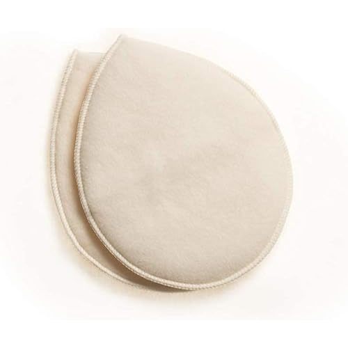 Merino Wool Nursing Pads, Style Softline, Regular Thickness, Teardrop - 10 x 7 in.