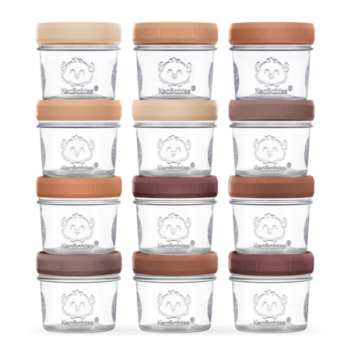 Prep Jars Baby Food Storage Glass Containers