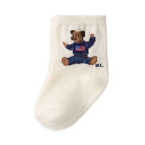 Polo Boys' Sitting Bear Socks - Baby