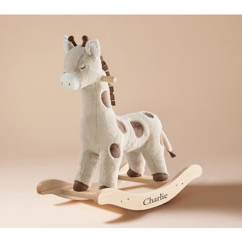 Giraffe Plush Nursery Rocker