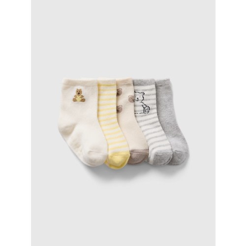 Baby First Favorites Crew Socks (5-Pack)