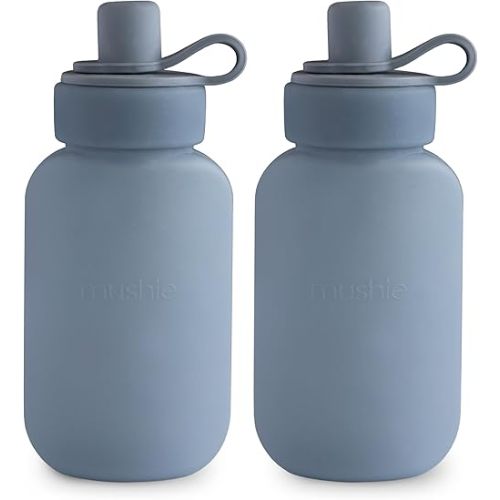 mushie Puree Pouch 2-Pack -Tradewinds