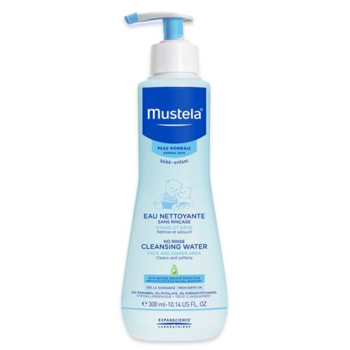 Mustela® 10.1 oz. No-Rinse Cleansing Water for Face and Diaper Area
