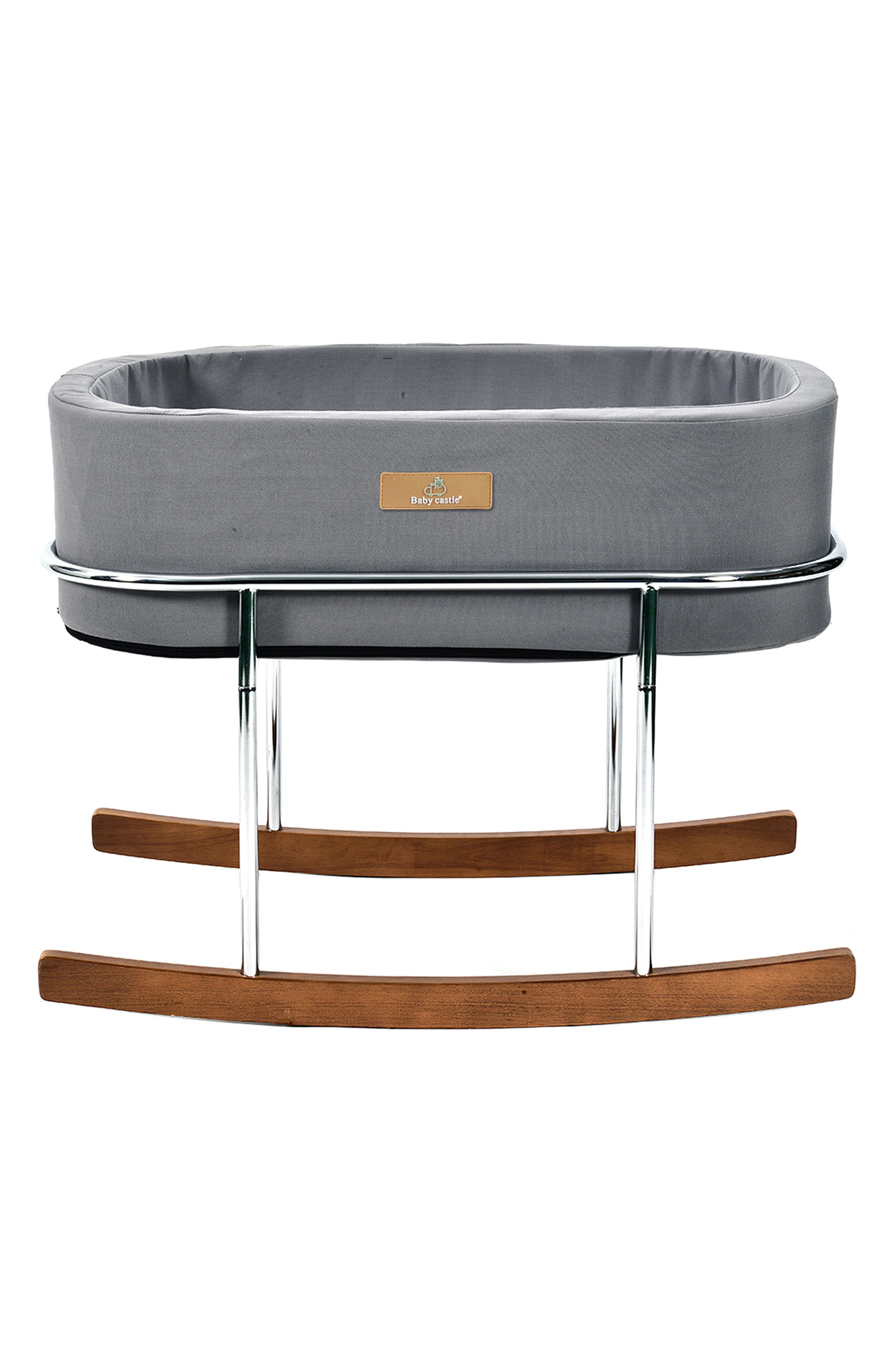 Baby Castle Modern Design Rocking Bassinet