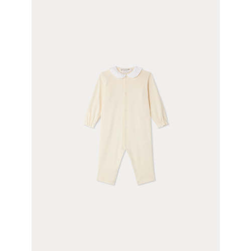 Cayla pajamas with star-embroidered collar