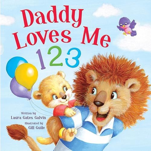 Daddy Loves Me 123 Board book – Picture Book, February 22, 2022
