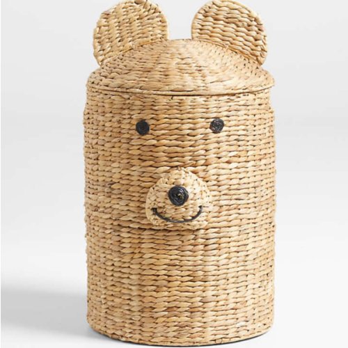 Bear Woven Kids Hamper with Handles