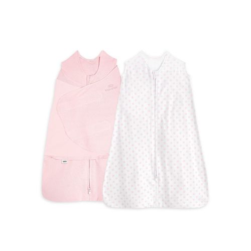 HALO SleepSack Swaddle and Wearable Blanket Set, 2 Piece - Strawberry, S/M
