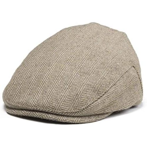 Kids Wool Tweed Flat Cap Herringbone Boy Girl Newsboy Caps Infant Toddler Child Youth Beret Hat Ivy Gatsby Cap