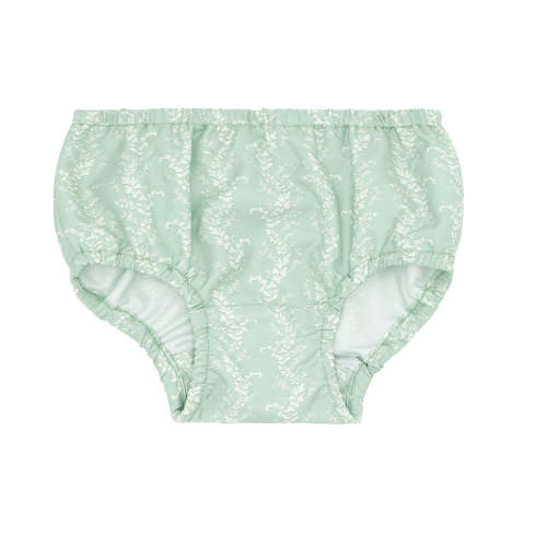 Pistachio Vine Floral Diaper Cover - 0/6