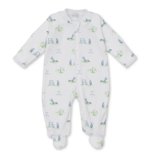 Fairway Foursome Blue Zip Footie