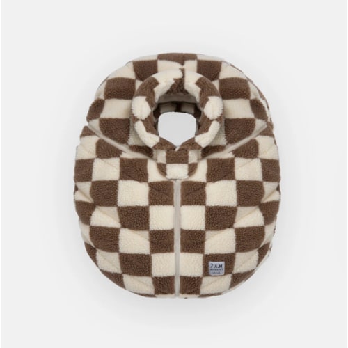 Car Seat Cocoon - Checker Berber