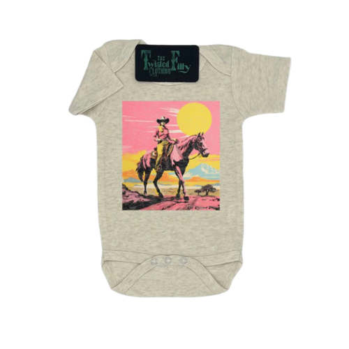 The Twisted Filly Desert Cowgirl Onesie