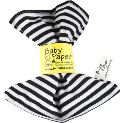 Amazon.com : Original Baby Paper - Crinkle Teether and Sensory Toy for Babies and Infants | Black and White Stripes | Non-Toxic, Washable | Great for Baby Showers : Baby