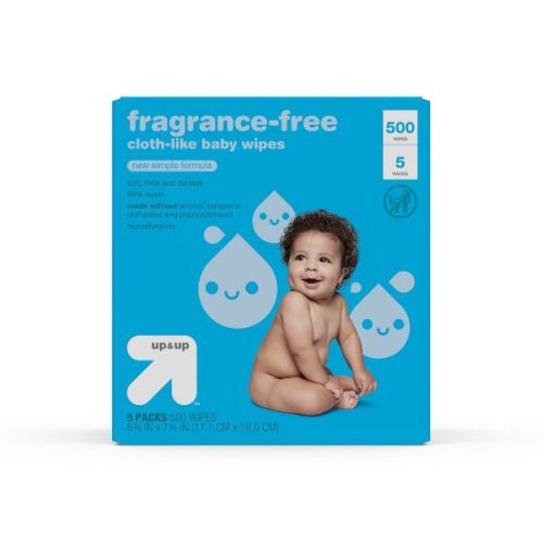 Fragrance-Free Baby Wipes - up & up™ (Select Count)
