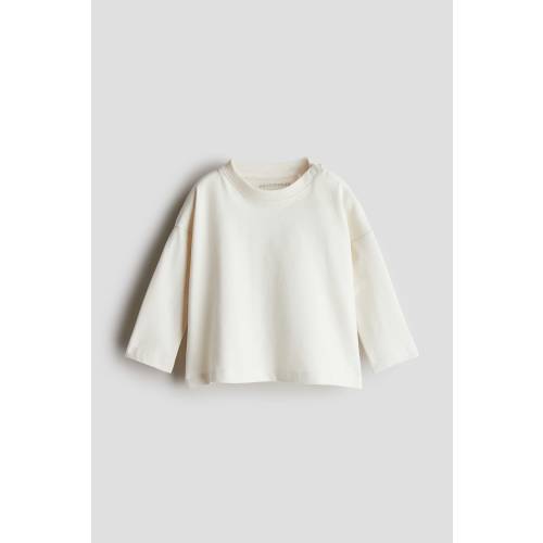 Long-Sleeved Cotton T-shirt