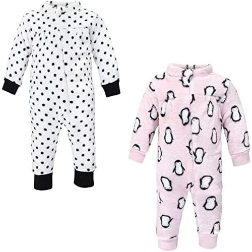 Hudson Baby baby-girls Plush Jumpsuits