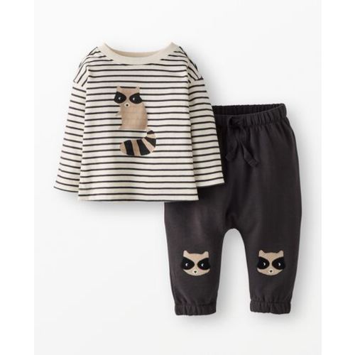 Baby Long Sleeve T-Shirt & French Terry Pants Set