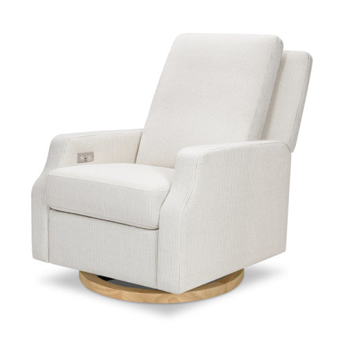 Namesake Crewe Electronic Recliner and Swivel Glider in Eco-Performance Fabric | Birch Lane