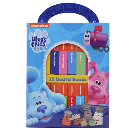 Nickelodeon Blue's Clues & You! - My First Library Board Book Block 12-Book Set - PI Kids