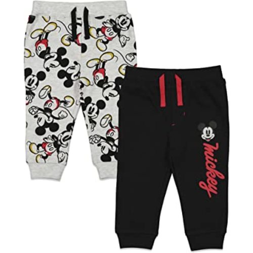 Disney Mickey Mouse Lion King 2 Pack Pants Newborn to Little Kid