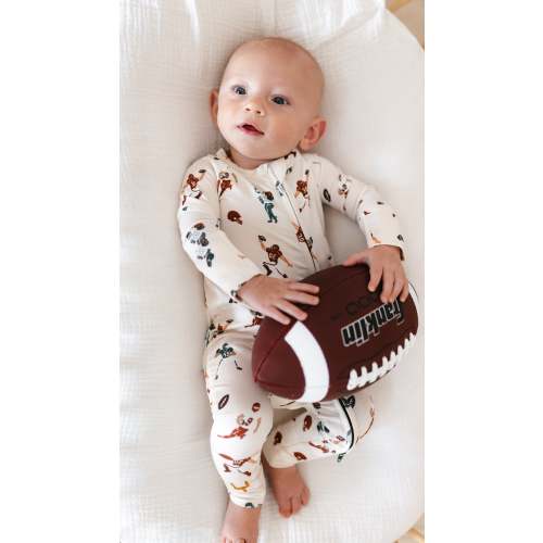 Infant Romper in Football
