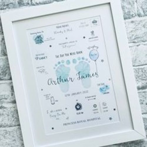 Personalized Print Gift | The Day You Were Born