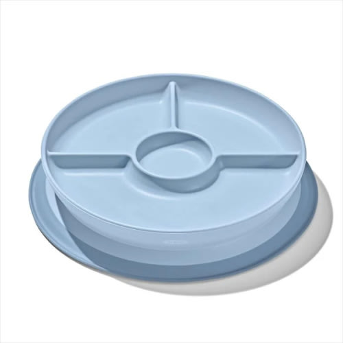 Stick & Stay Suction Divided Plate